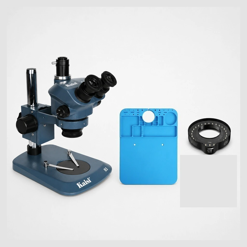 MANTA MICROSCOPIO TRINOCULAR 205 X 260MM