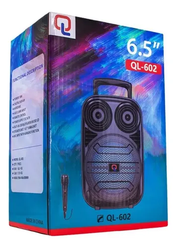 PARLANTE 6,5 + MICROFONO