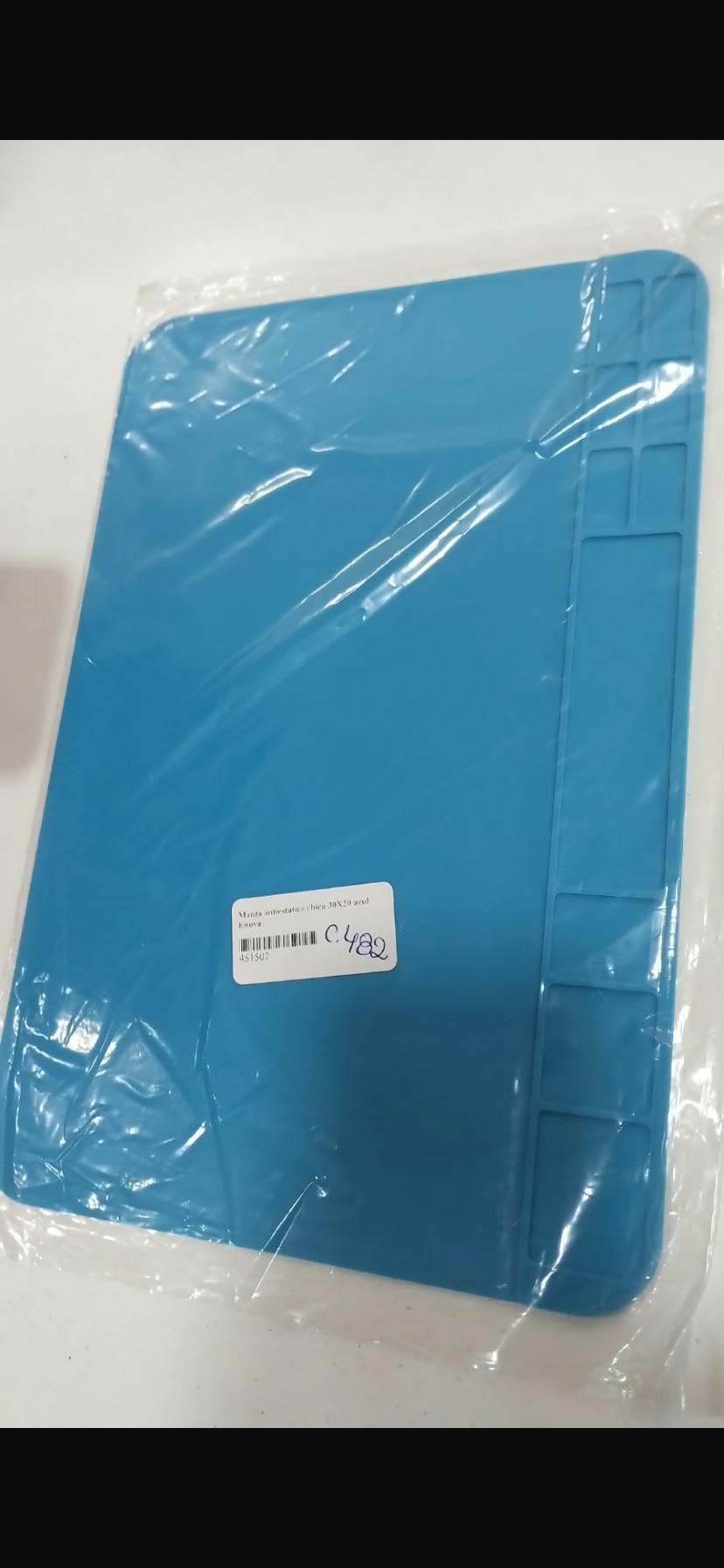 Manta azul