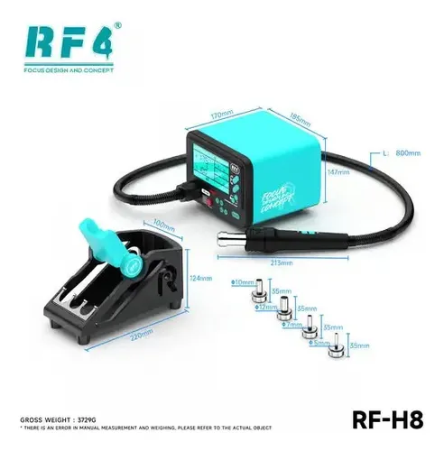 Estacion de soldado aire RF4 H8
