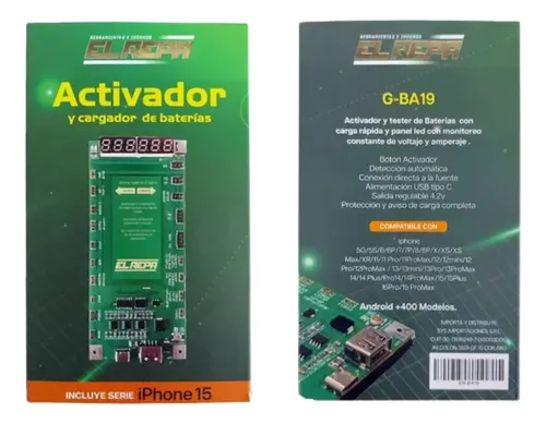ACTIVADOR DE BATERIA REPART ANDROID-IHPONE G-BA19