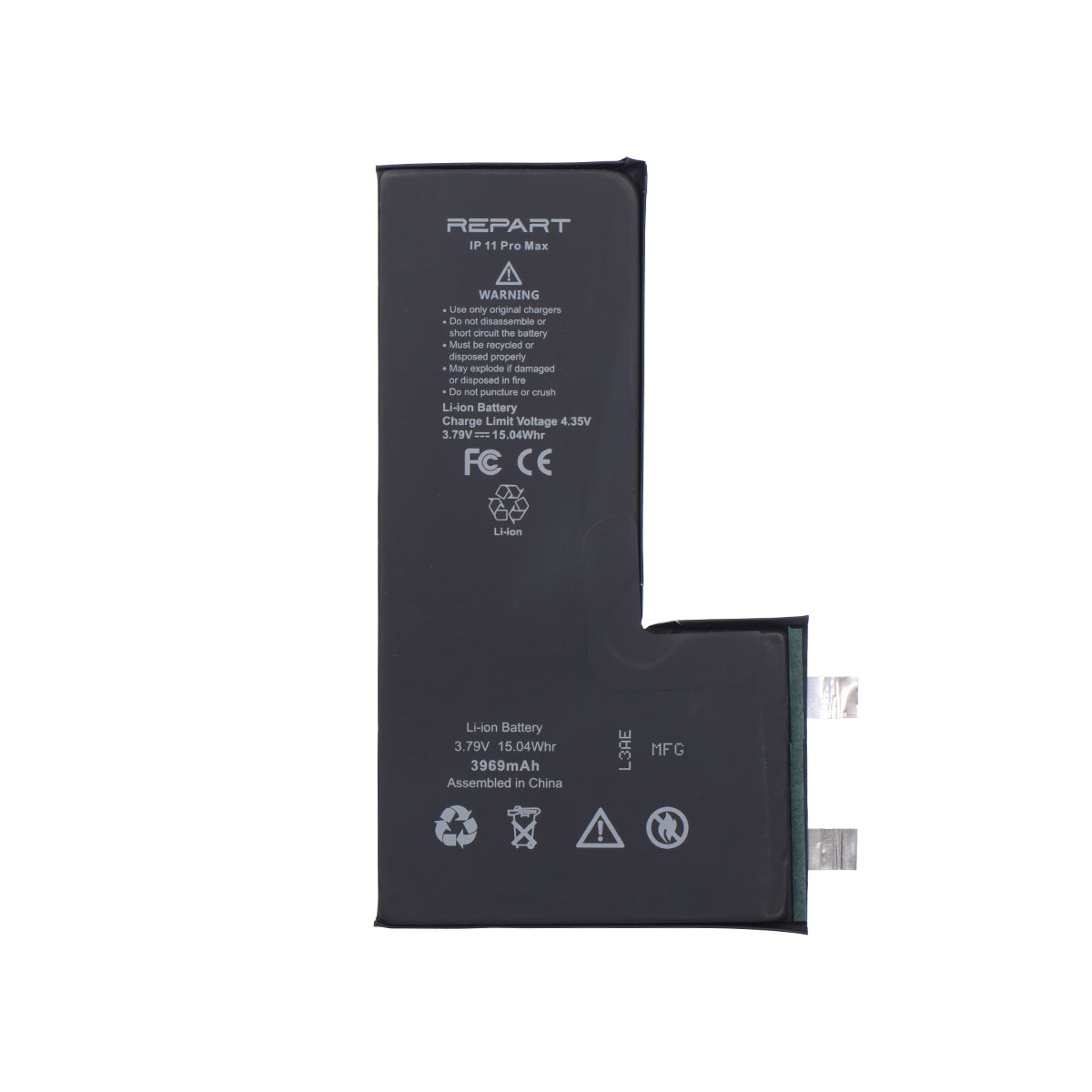 BATERIA REPART 11 PRO MAX SIN FLEX